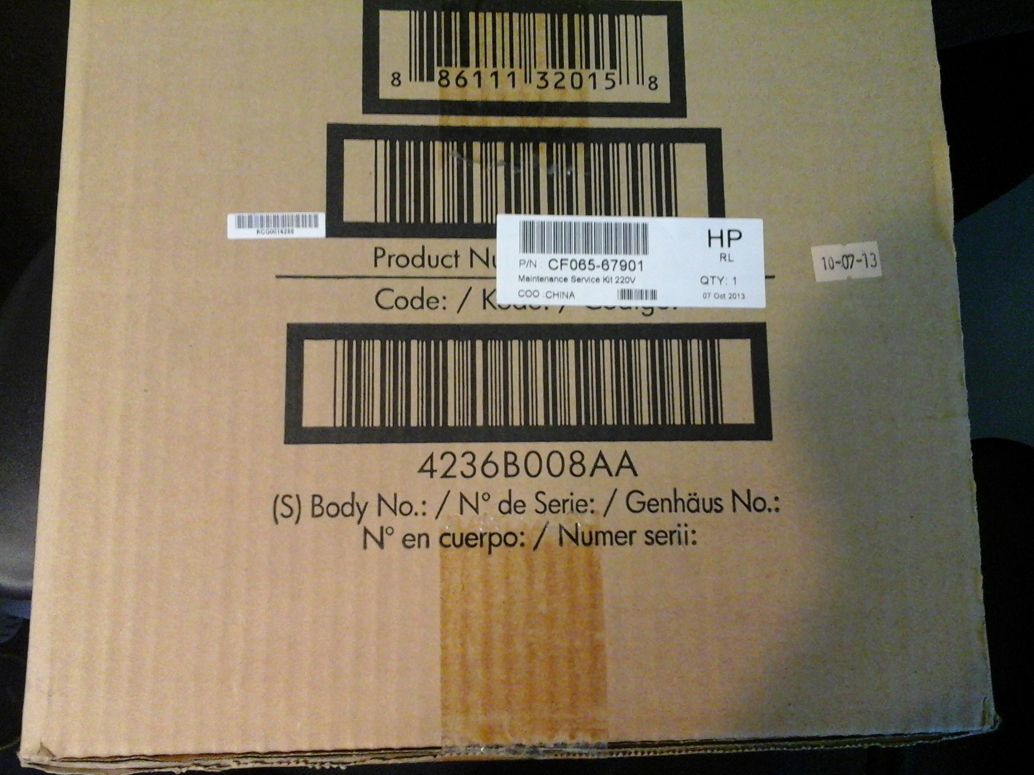 HP LaserJet 220V Maintenance Kit (CF065A) for sale online | eBay